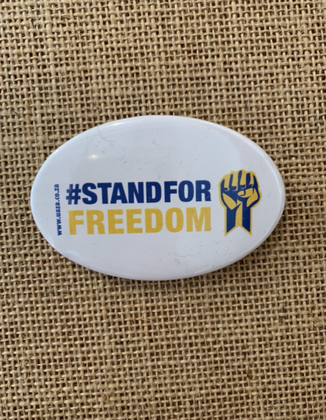 Magnet or pin “Stand for freedom”