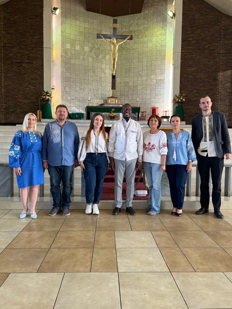 Mass in SA Church For Ukrainian Children